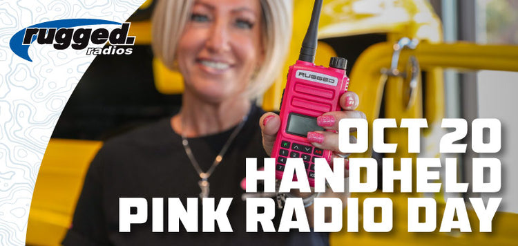 Handheld Pink Radio Day Blog