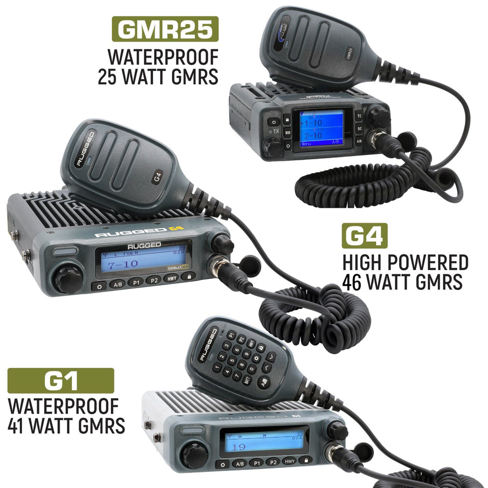 Toyota Tundra Two-Way GMRS Mobile Radio Kit