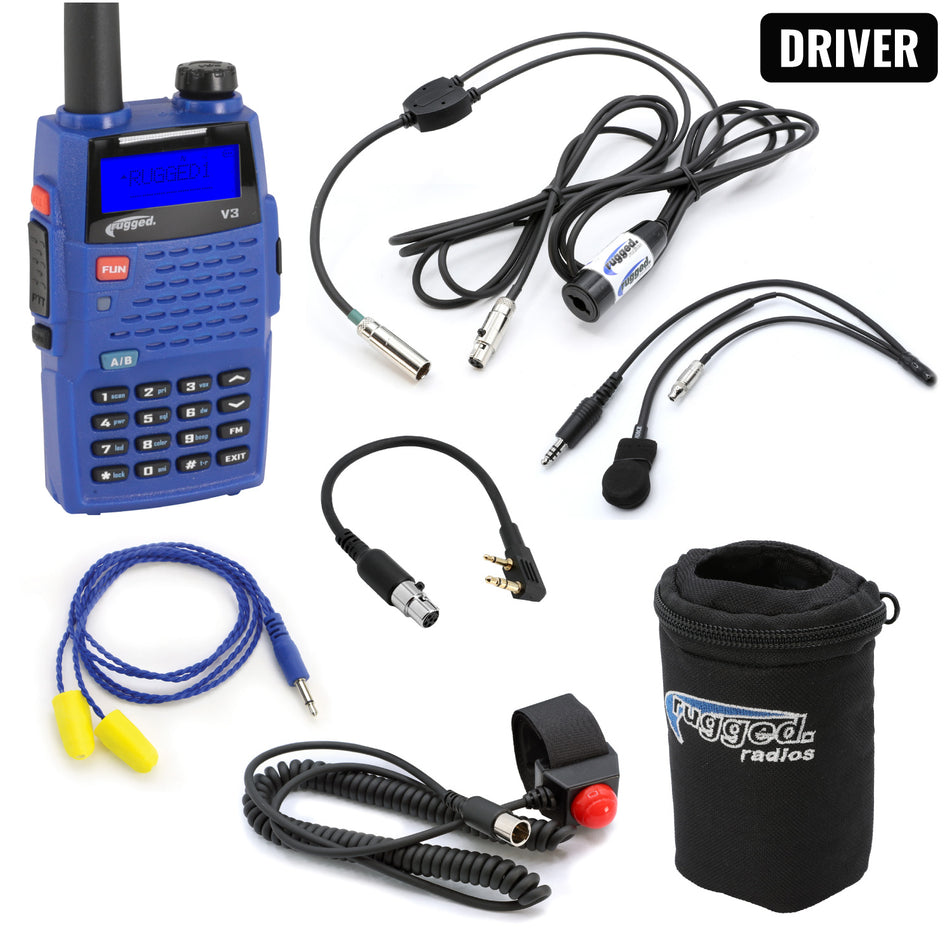 IMSA Driver Only Communication Kit with V3 Radio