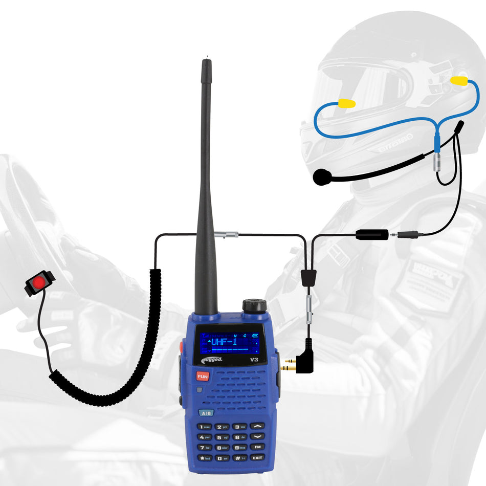IMSA Driver Only Communication Kit with V3 Radio