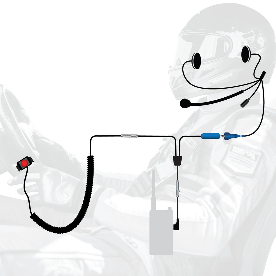 RUGGED Wired  Driver Only Communication Kit without Radio