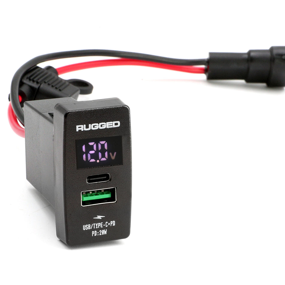 USB Rocker Switch Hub Kit for UTV Pulse Bars