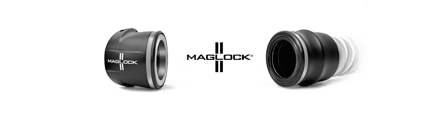 MagLock magnetic quick‑release helmet air hose connector with washable dust cap and separate hose/helmet adapters