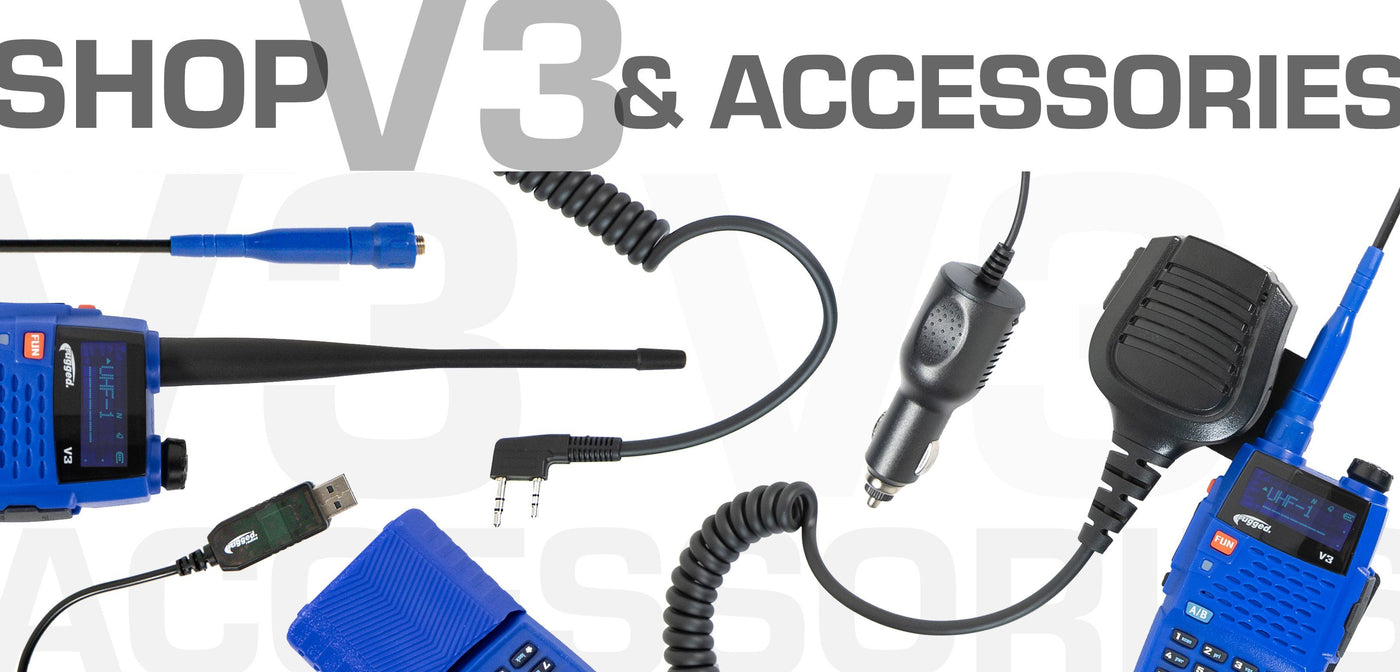 V3 Handheld Radio : Accessories For Every Adventure