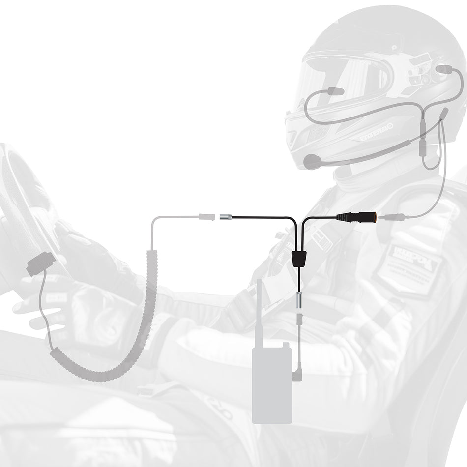 Arnés para coche de carreras IMSA de 4 conductores 4C Circle Track Road