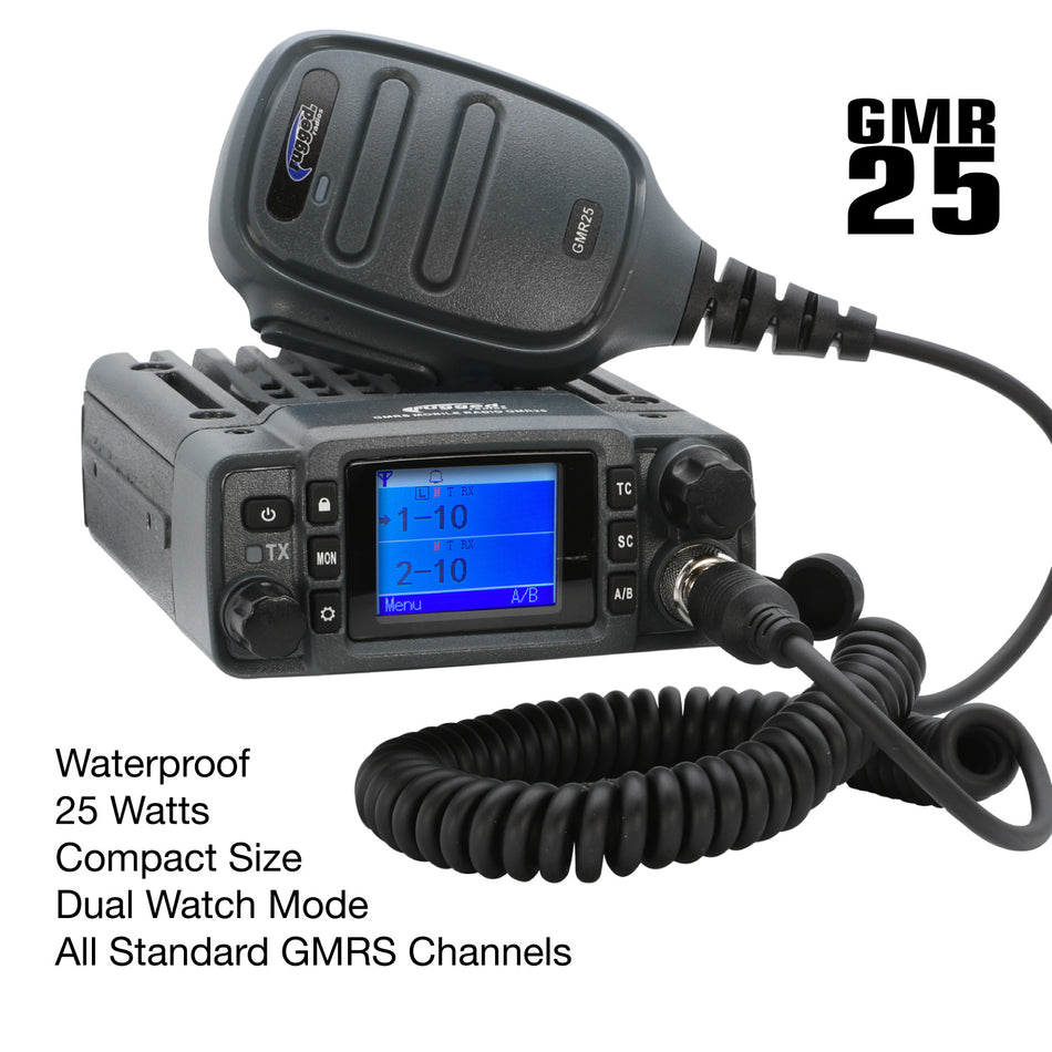 Kit de radio móvil GMRS bidireccional Toyota Tundra
