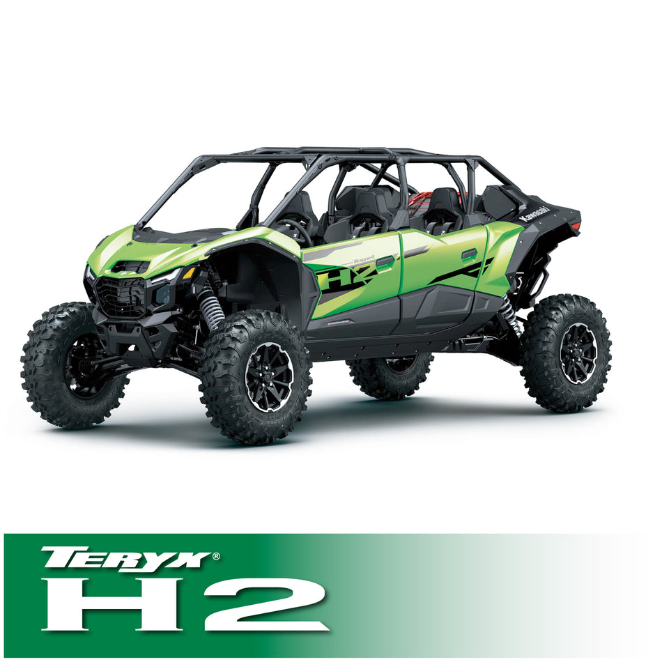 Kit de comunicación completo Kawasaki Teryx KRX con intercomunicador y radio de 2 vías