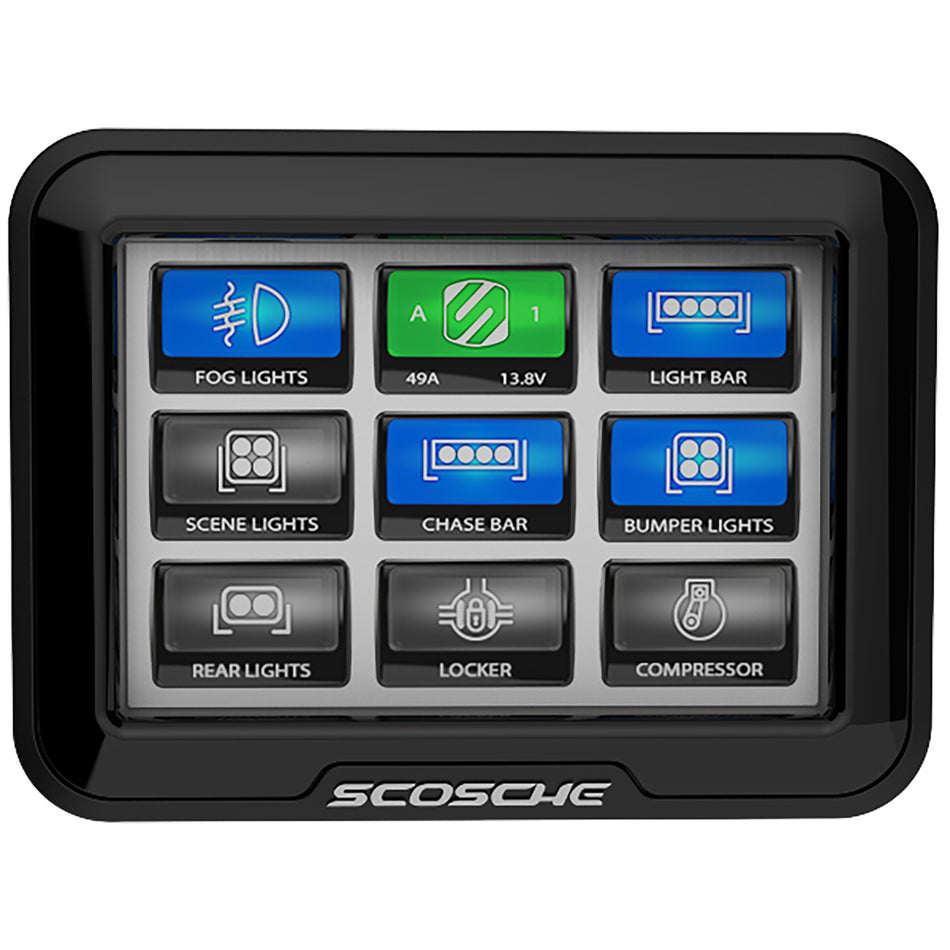 Scosche M8RIX - Power Management System with Touchscreen Control Panel - CLEARANCE