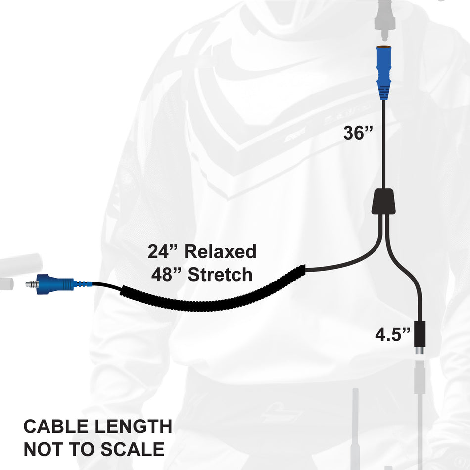 Arnés RACE Moto OFFROAD para Cualquier Radio (Se Vende Sin Jumper)