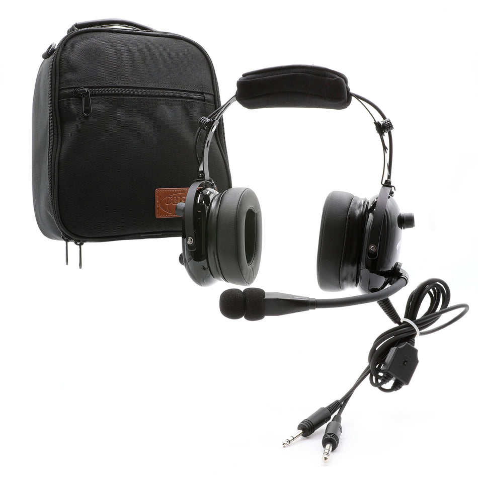 Auriculares para piloto de instructor de aviación general Rugged Air RA900 con PTT