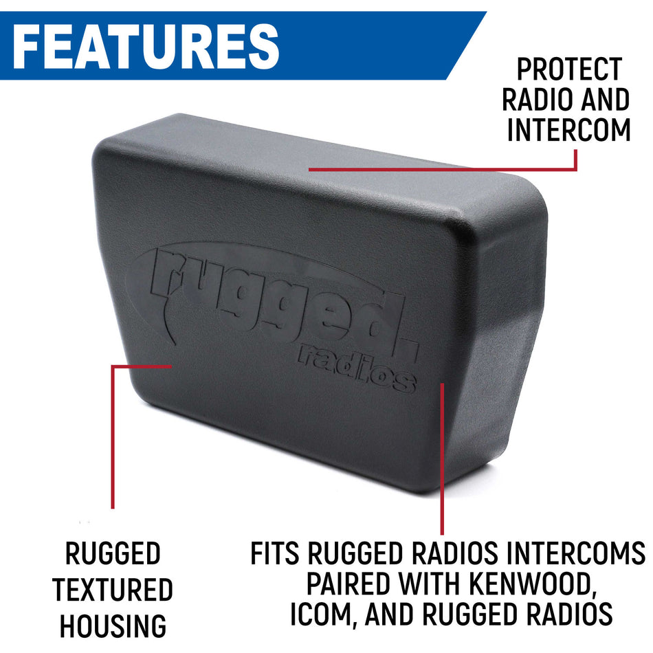 Cubierta magnética para radio e intercomunicador para radios resistentes Inserto de montaje múltiple