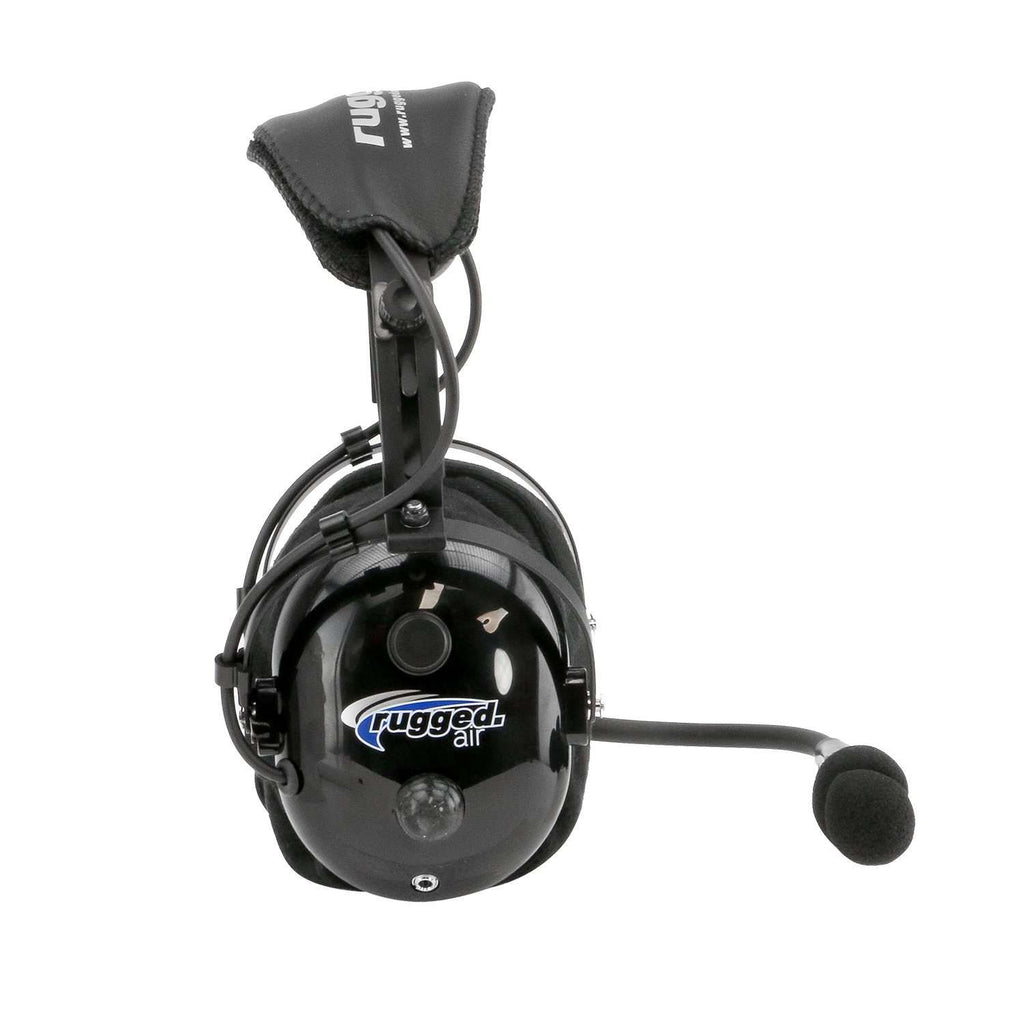 Rugged Air RA900 General Aviation Instructor Pilot Headset with PTT