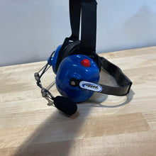 Load image into Gallery viewer, Behind the Head (BTH) Headset for 2-Way Radios - Light Blue (Demo/Clearance)