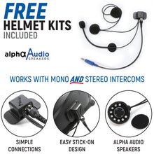 Load image into Gallery viewer, Can-Am Commander and Late Model Maverick Complete Communication Kit with Intercom and 2-Way Radio - Dash Mount