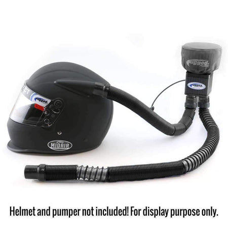 FREE MAC-X 2-6 ft Expandable Ultra Flex Helmet Air Pumper System Hose