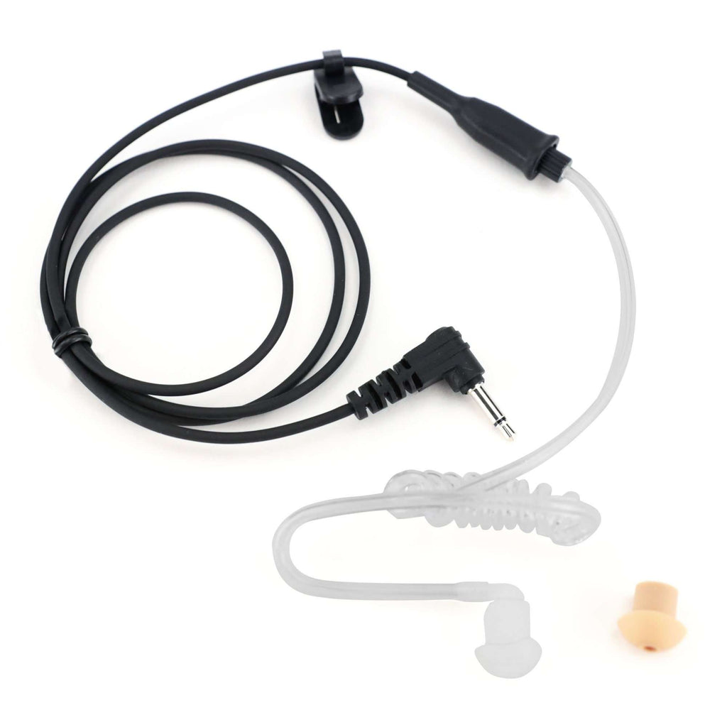 Listen-Only Acoustic Ear Piece Tube with 3.5mm plug