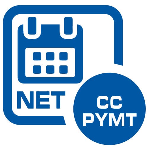 Net Terms Credit Card Payment