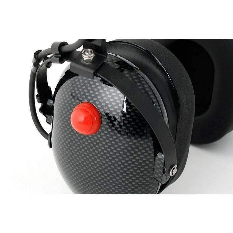 Over the Head (OTH) Headset for 2-Way Radios - Black Carbon Fiber