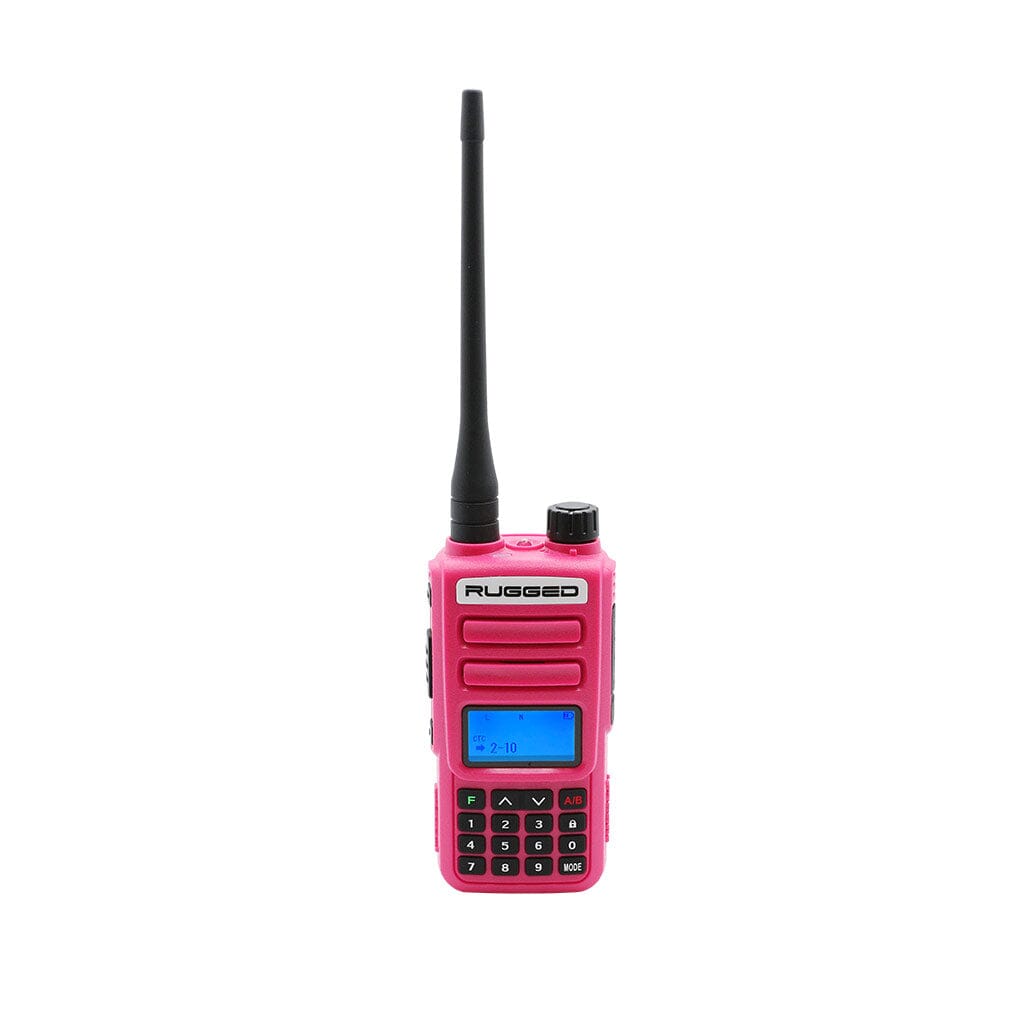 Pink Rugged GMR2 PLUS - GMRS/FRS Handheld Radio