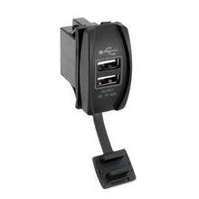 Load image into Gallery viewer, USB Rocker Switch Hub with 4.2 Amp Outlet